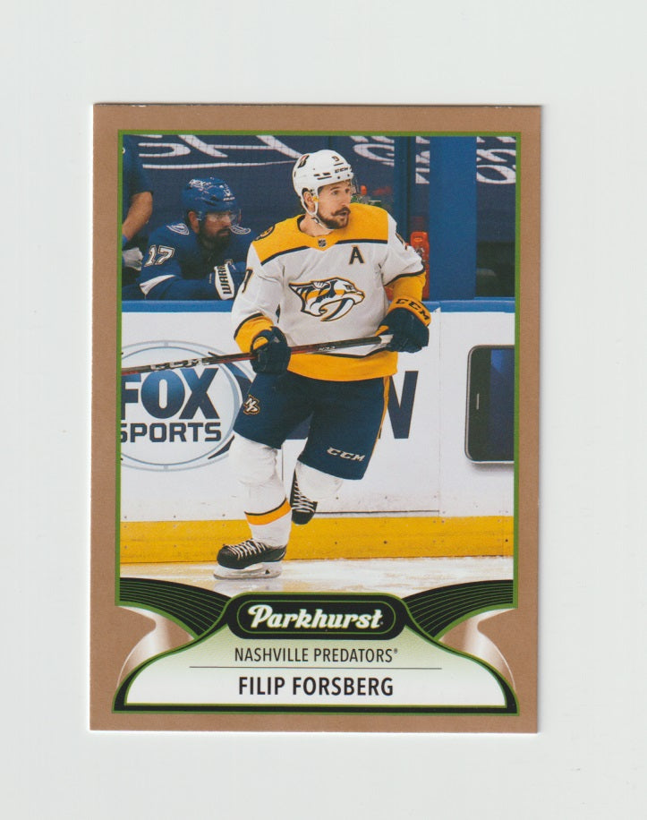 2021-22 Parkhurst Gold #83 Filip Forsberg