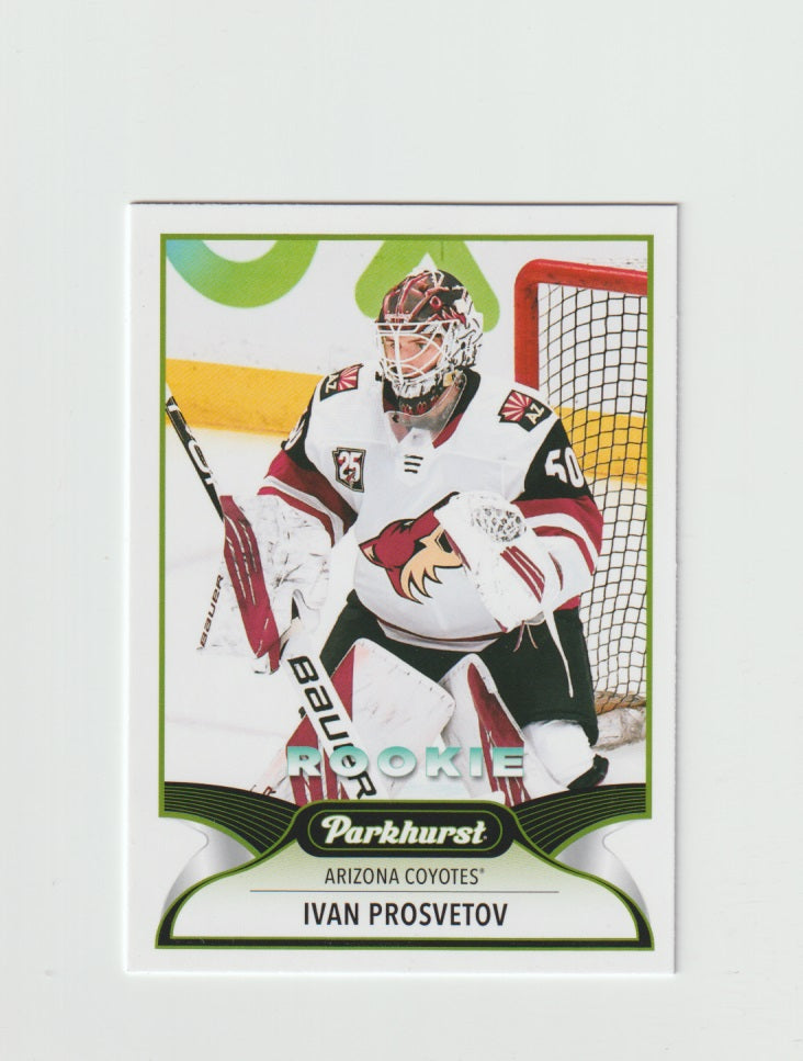 2021-22 Parkhurst Rookie #307 Ivan Prosvetov