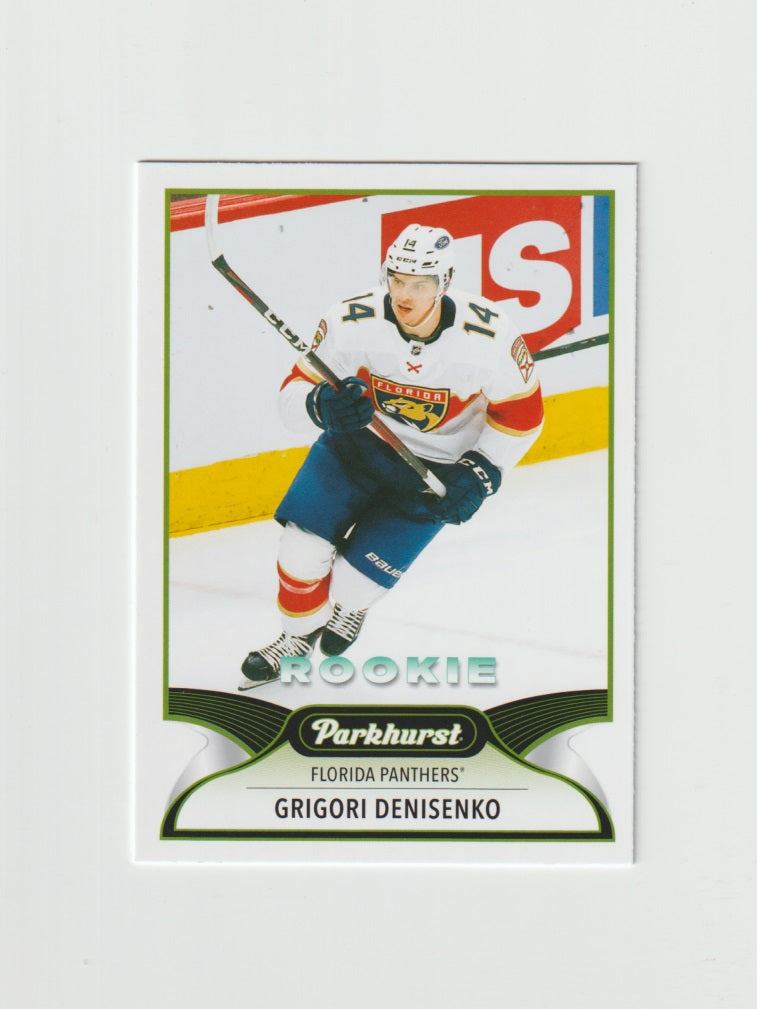 2021-22 Parkhurst Rookie #323 Grigori Denisenko