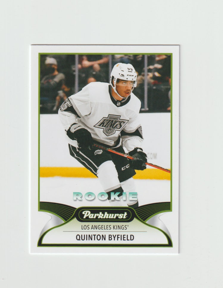 2021-22 Parkhurst Rookie #329 Quinton Byfield