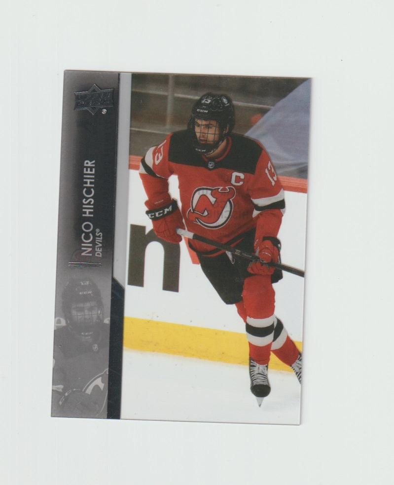 2021-22 Upper Deck Clear Cut #109 Nico Hischier