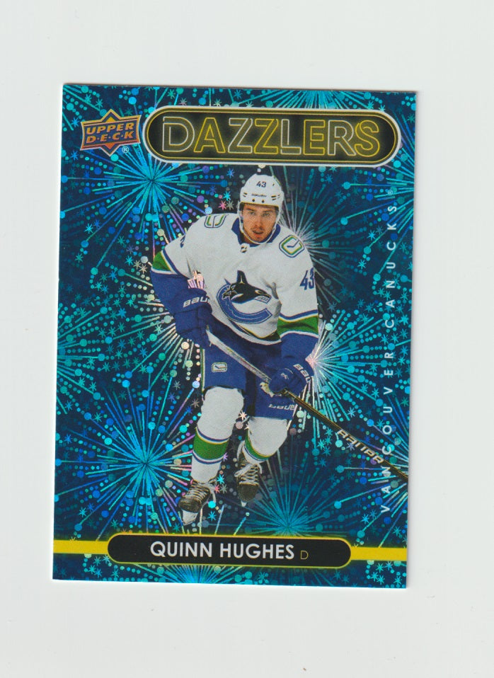 2021-22 Upper Deck Dazzlers #DZ-95 Quinn Hughes