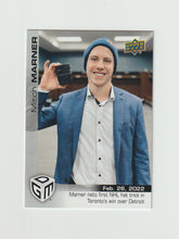 Load image into Gallery viewer, 2021-22 Upper Deck Game Dated Moments #61 Mitch Marner
