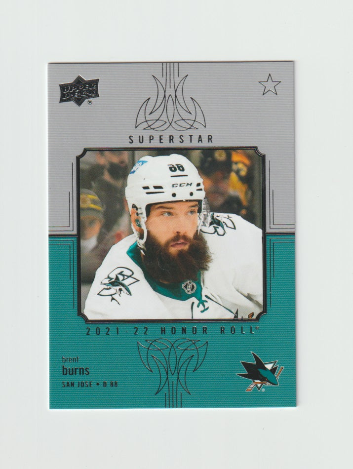 2021-22 Upper Deck Honor Roll #HR-88 Brent Burns