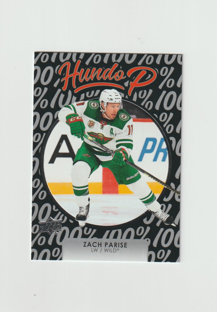 2021-22 Upper Deck Hundo P #HP-2 Zach Parise