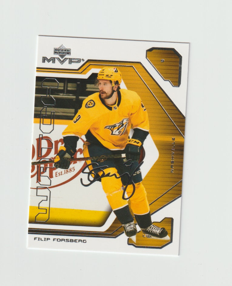 2021-22 Upper Deck MVP 20th Anniversary #81 Filip Forsberg