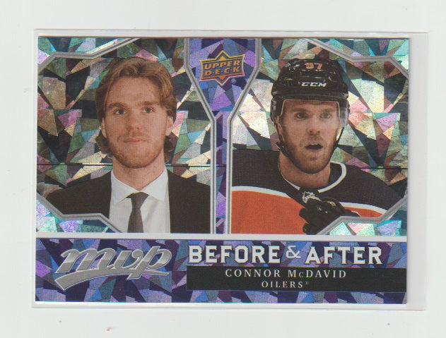 2021-22 Upper Deck MVP Before & After #BA-2 Connor McDavid