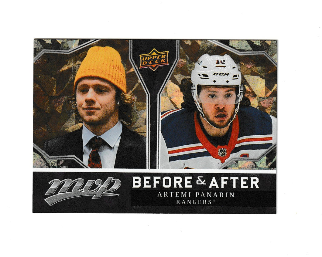 2021-22 Upper Deck MVP Before and After Gold #BA-8 Artemi Panarin