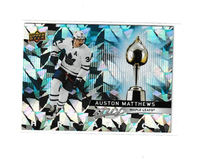 2021-22 Upper Deck MVP Hart Attack #HA-3 Auston Matthews