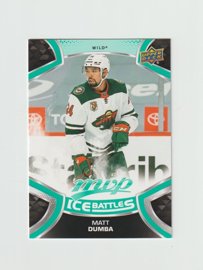 2021-22 Upper Deck MVP Ice Battles #124 Matt Dumba