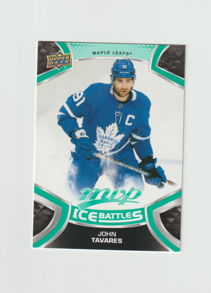 2021-22 Upper Deck MVP Ice Battles #199 John Tavares