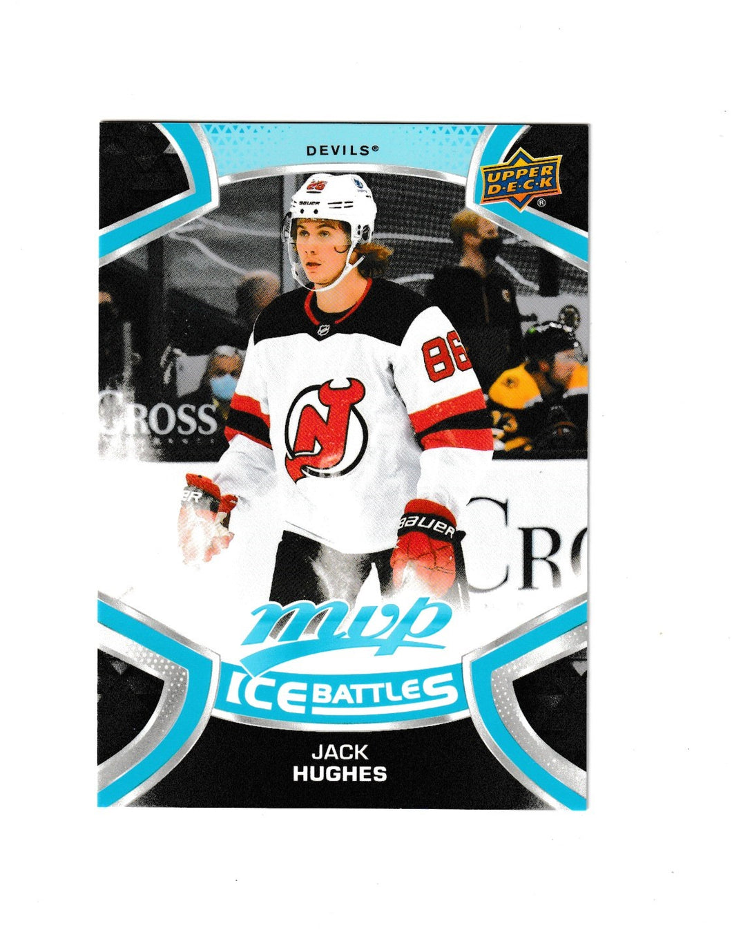 2021-22 Upper Deck MVP Ice Battles #207 Jack Hughes
