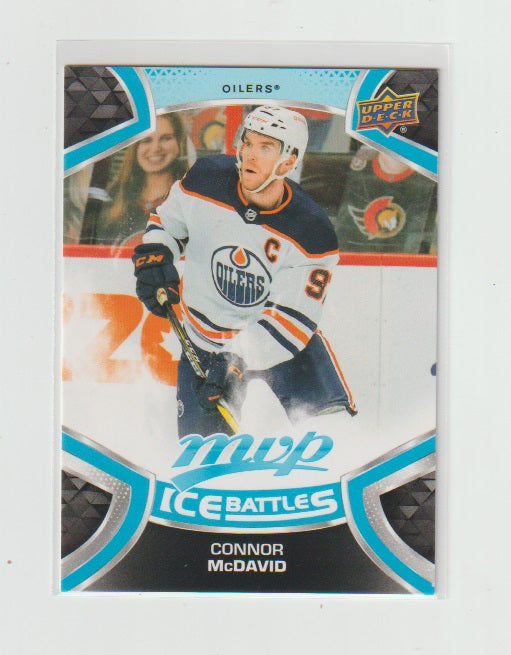2021-22 Upper Deck MVP Ice Battles #220 Connor McDavid