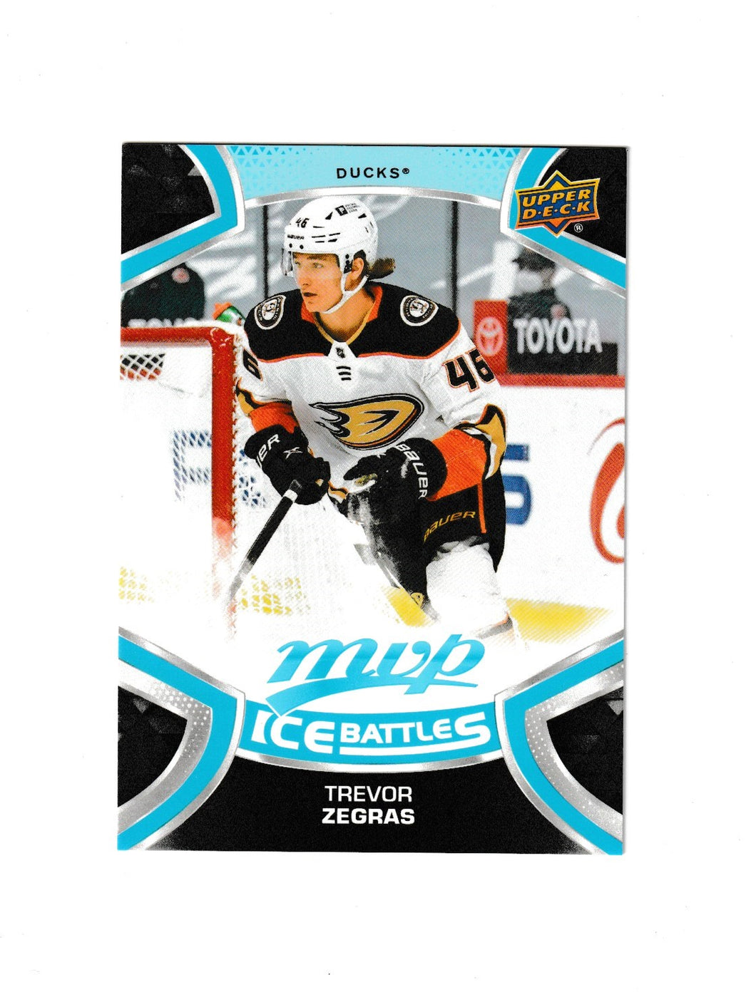 2021-22 Upper Deck MVP Ice Battles #249 Trevor Zegras