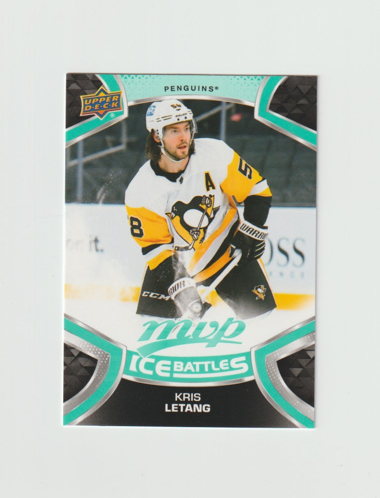 2021-22 Upper Deck MVP Ice Battles #58 Kris Letang