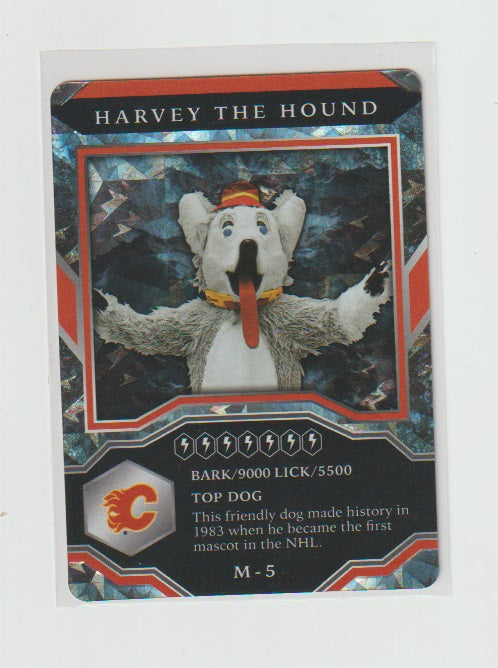 2021-22 Upper Deck MVP Mascot Gaming Cards Sparkle #M-5 Harvey The Hound