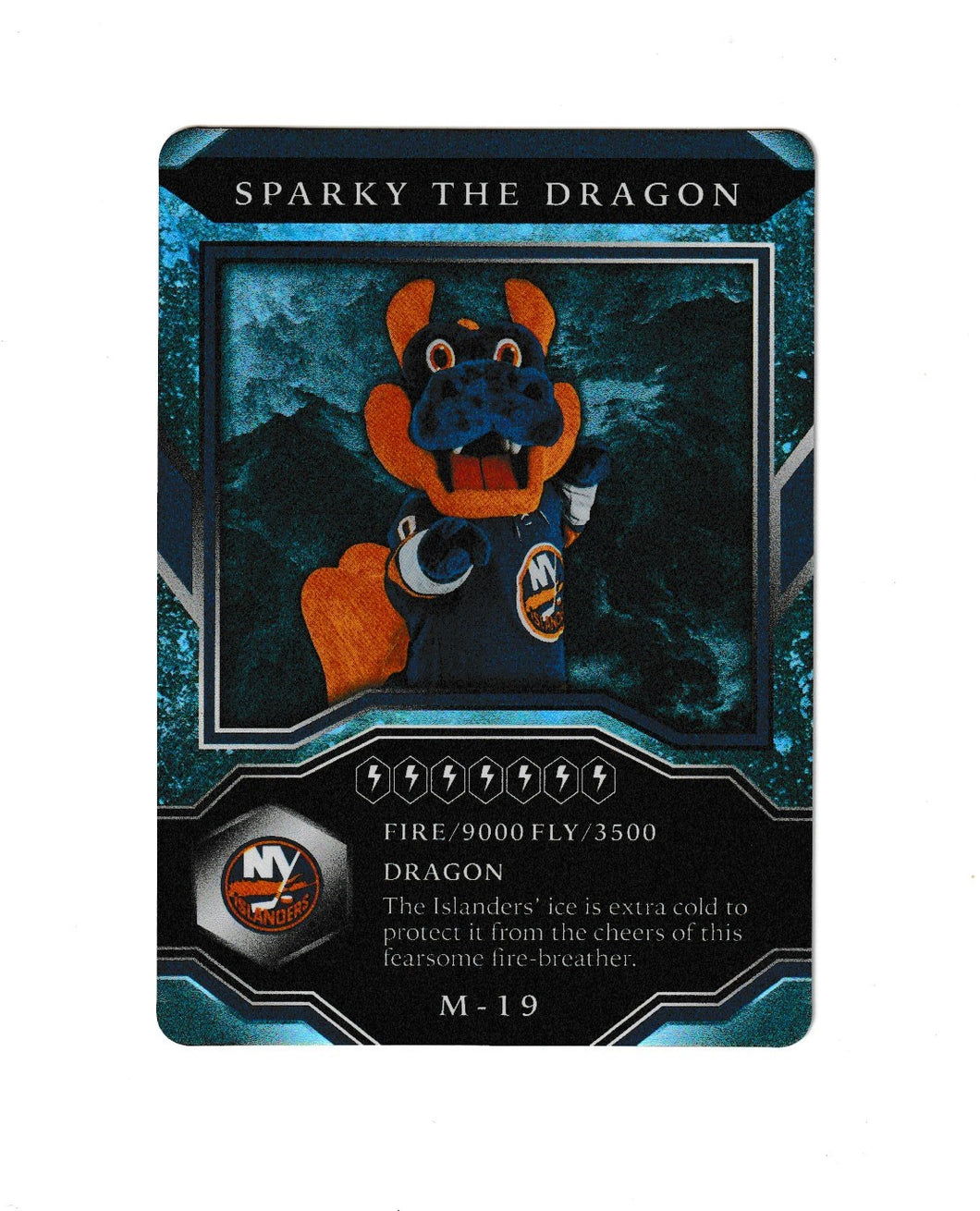 2021-22 Upper Deck MVP Mascot Gaming Cards #M-19 Sparky The Dragon