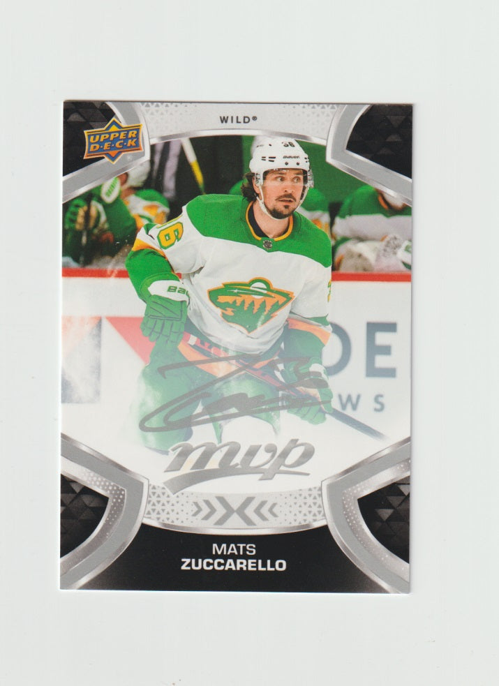 2021-22 Upper Deck MVP Silver Script #36 Mats Zuccarello