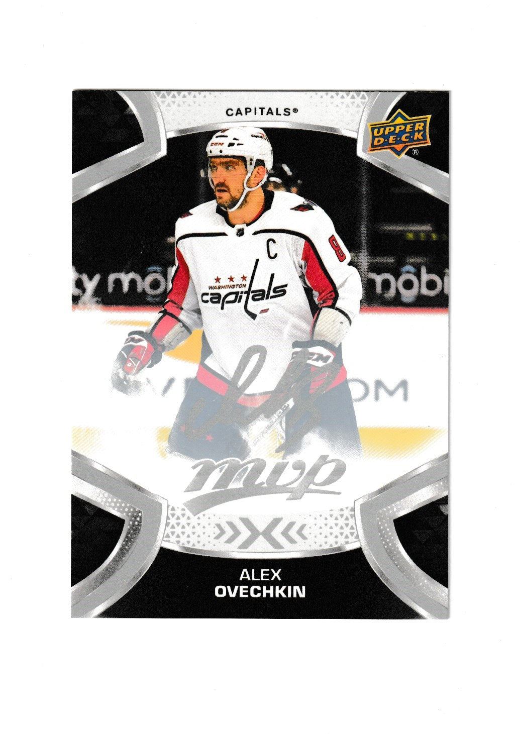 2021-22 Upper Deck MVP Silver Script #8 Alex Ovechkin