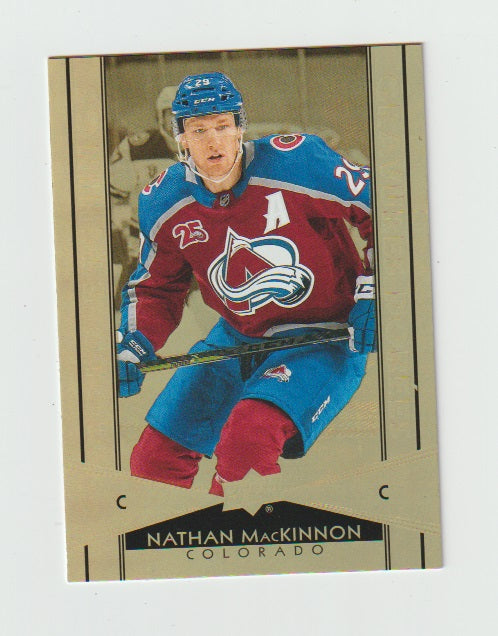 2021-22 Upper Deck Tim Hortons Gold Etchings #G-15 Nathan MacKinnon