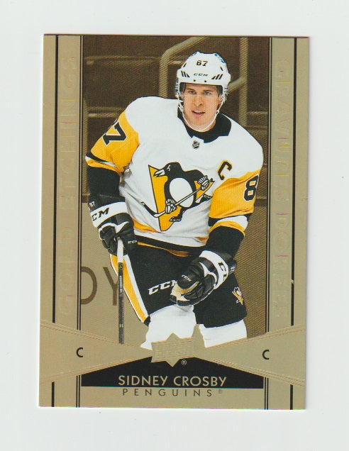 2021-22 Upper Deck Tim Hortons Gold Etchings #G-2 Sidney Crosby