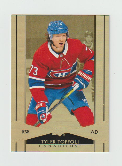 2021-22 Upper Deck Tim Hortons Gold Etchings #G-7 Tyler Toffoli