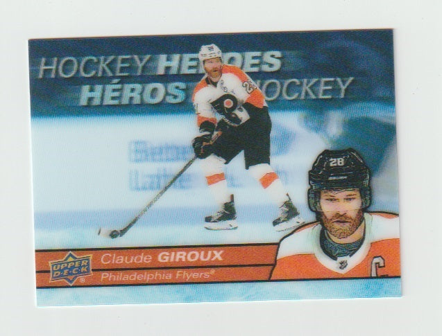 2021-22 Upper Deck Tim Hortons Hockey Heroes #H-6 Claude Giroux