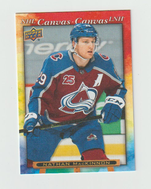 2021-22 Upper Deck Tim Hortons NHL Canvas #C-13 Nathan MacKinnon