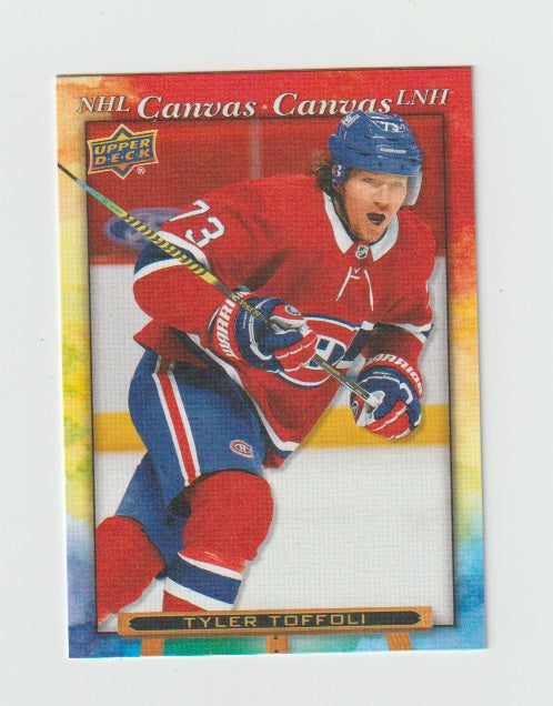 2021-22 Upper Deck Tim Hortons NHL Canvas #C-1 Tyler Toffoli