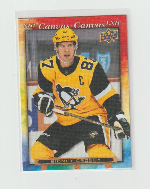 2021-22 Upper Deck Tim Hortons NHL Canvas #C-4 Sidney Crosby