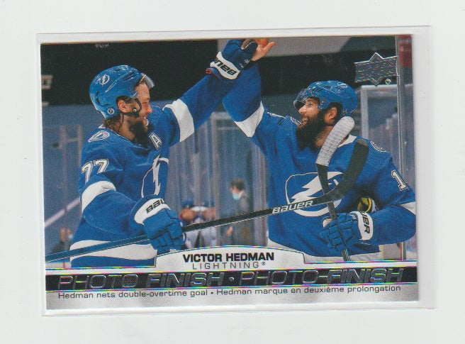 2021-22 Upper Deck Tim Hortons Photo Finish #PF-4 Victor Hedman