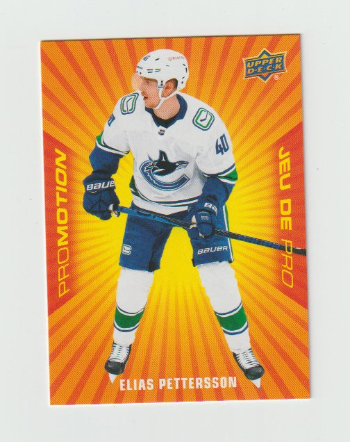 2021-22 Upper Deck Tim Hortons ProMotion #PP-7 Elias Pettersson