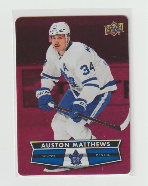 2021-22 Upper Deck Tim Hortons Red Die Cuts #DC-29 Auston Matthews