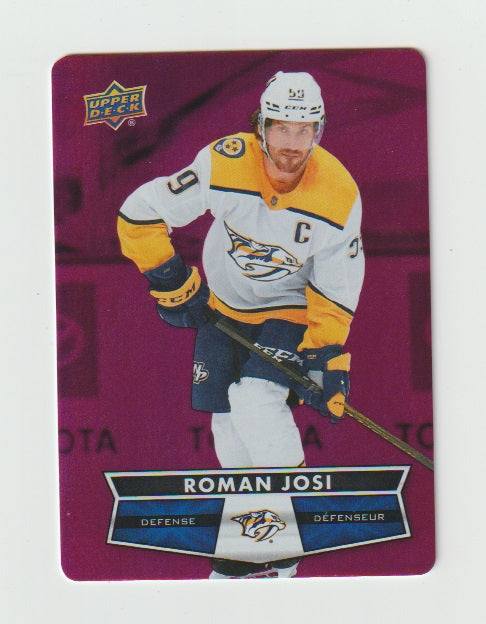 2021-22 Upper Deck Tim Hortons Red Die Cuts #DC-34 Roman Josi