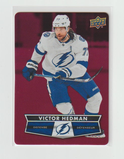 2021-22 Upper Deck Tim Hortons Red Die Cuts #DC-43 Victor Hedman