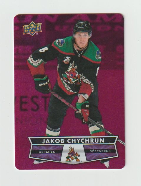 2021-22 Upper Deck Tim Hortons Red Die Cuts #DC-49 Jakob Chychrun