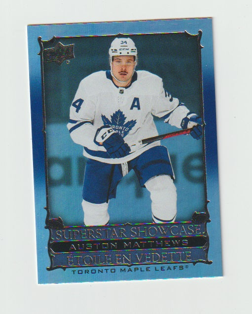 2021-22 Upper Deck Tim Hortons Superstar Showcase #SS-11 Auston Matthews