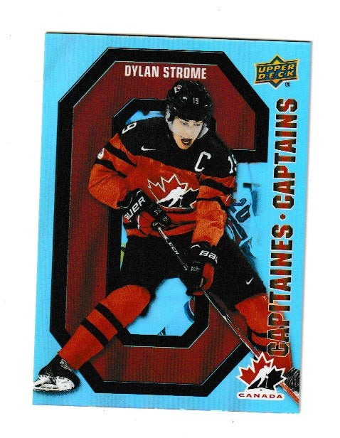 2021-22 Upper Deck Tim Hortons Team Canada Captains #CC-11 Dylan Strome