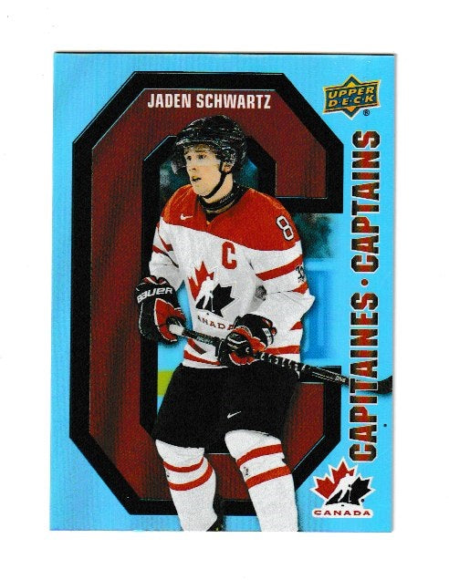 2021-22 Upper Deck Tim Hortons Team Canada Captains #CC-14 Jaden Schwartz
