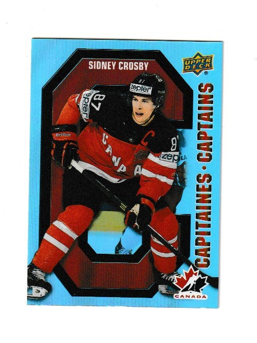 2021-22 Upper Deck Tim Hortons Team Canada Captains #CC-5 Sidney Crosby