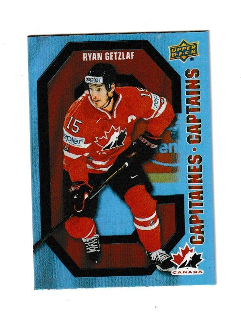 2021-22 Upper Deck Tim Hortons Team Canada Captains #CC-8 Ryan Getzlaf