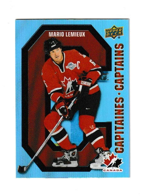 2021-22 Upper Deck Tim Hortons Team Canada Captains #CC-9 Mario Lemieux