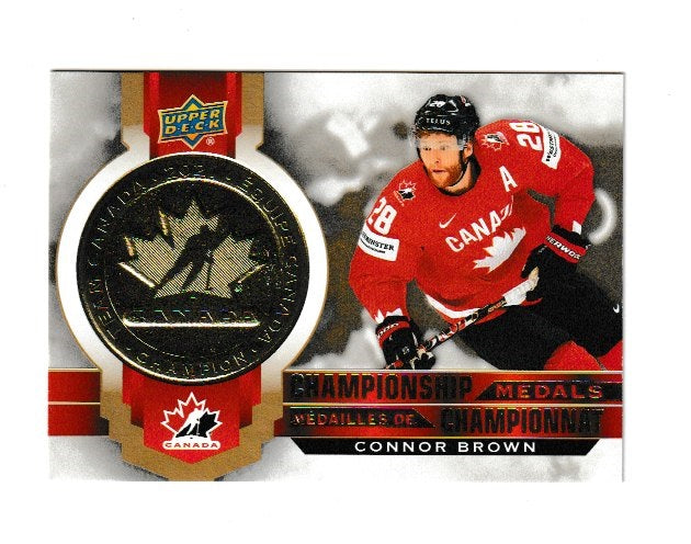 2021-22 Upper Deck Tim Hortons Team Canada Championship Medals #M-2 Connor Brown