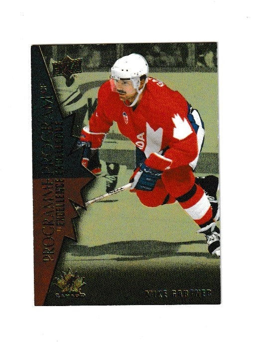 2021-22 Upper Deck Tim Hortons Team Canada Program of Excellence #POE-13 Mike Gartner