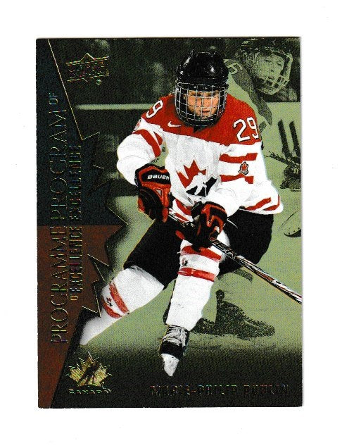 2021-22 Upper Deck Tim Hortons Team Canada Program of Excellence #POE-6 Marie-Philip Poulin