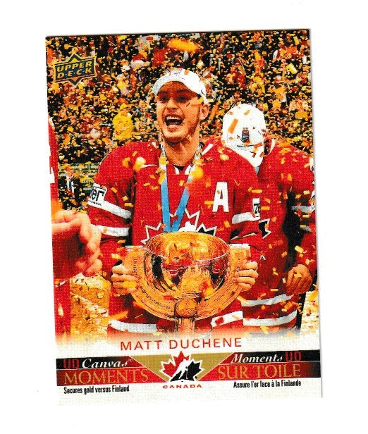 2021-22 Upper Deck Tim Hortons Team Canada UD Canvas TC Moments #CM-10 Matt Duchene