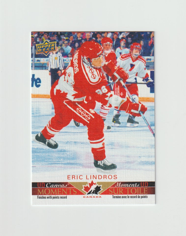 2021-22 Upper Deck Tim Hortons Team Canada UD Canvas TC Moments #CM-14 Eric Lindros