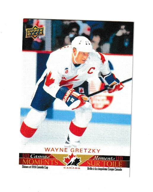 2021-22 Upper Deck Tim Hortons Team Canada UD Canvas TC Moments #CM-15 Wayne Gretzky