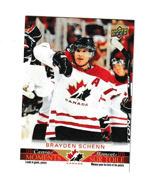2021-22 Upper Deck Tim Hortons Team Canada UD Canvas TC Moments #CM-4 Brayden Schenn