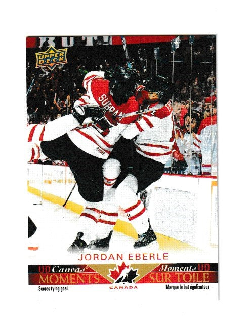 2021-22 Upper Deck Tim Hortons Team Canada UD Canvas TC Moments #CM-7 Jordan Eberle